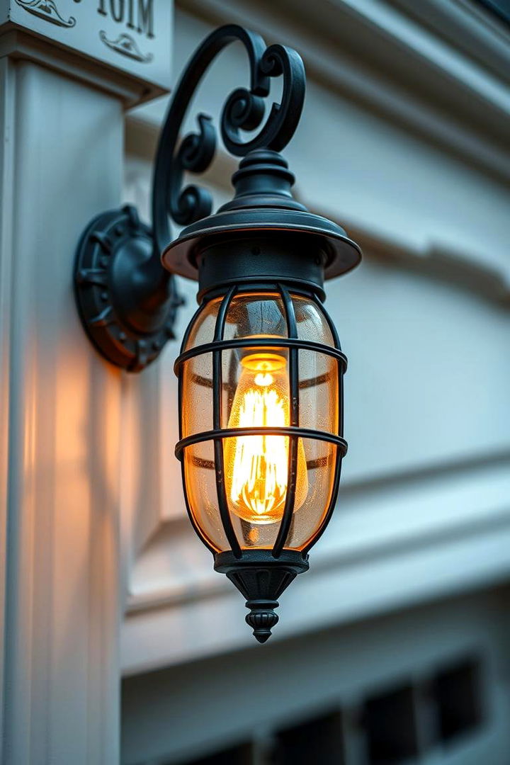 Vintage Inspired Exterior Lighting - 22 Exterior Garage Lighting Ideas