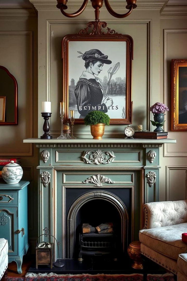 Vintage Inspired Fireplace Concepts - 22 Small Living Room Fireplace Ideas