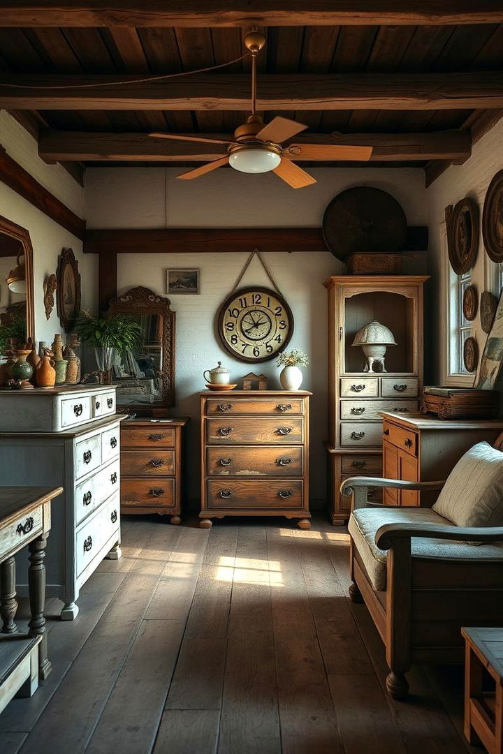 Vintage Inspired Furniture - 22 Rustic Bedroom Ideas