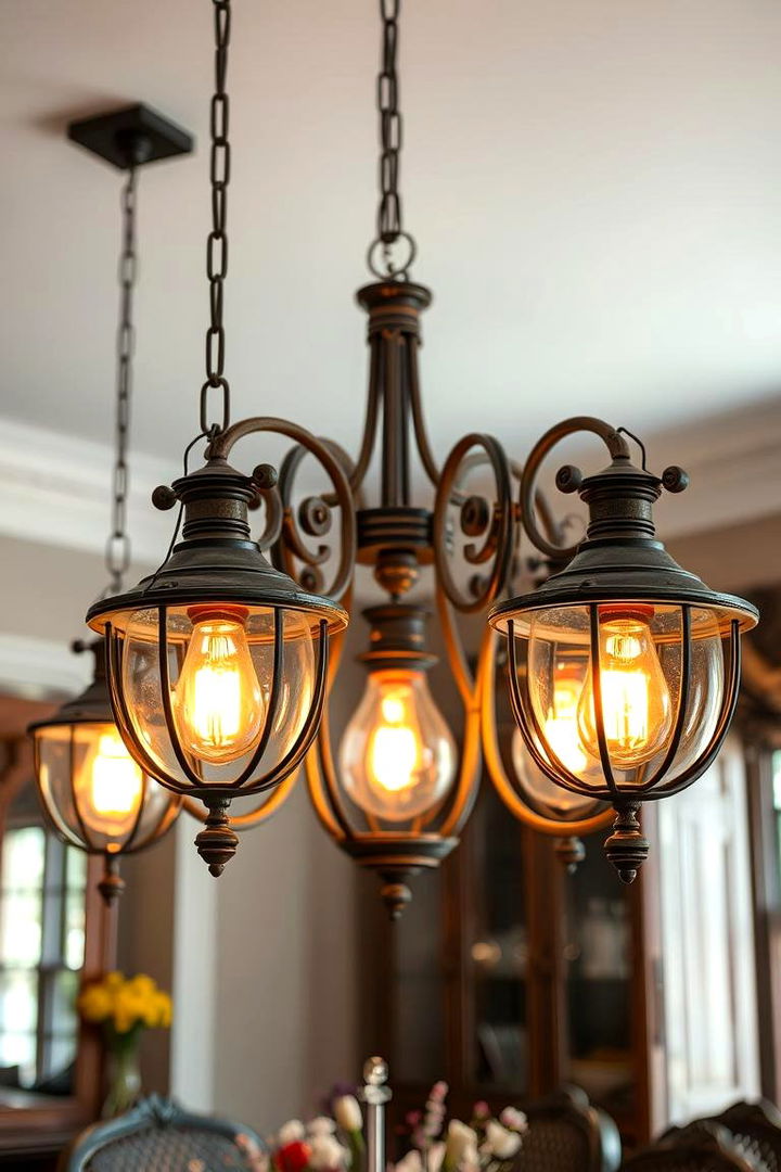 Vintage Inspired Lighting Fixtures - 22 Craftsman Dining Room Ideas