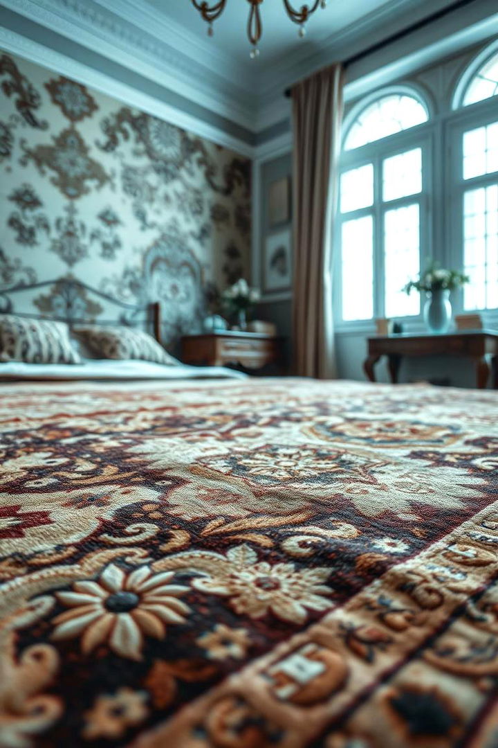 Vintage Inspired Rugs for Character and Charm - 22 bedroom rug ideas