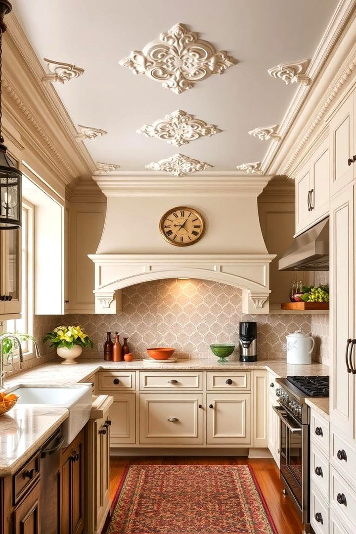 Vintage Inspired Soffit Detailing - 22 Kitchen Soffit Ideas