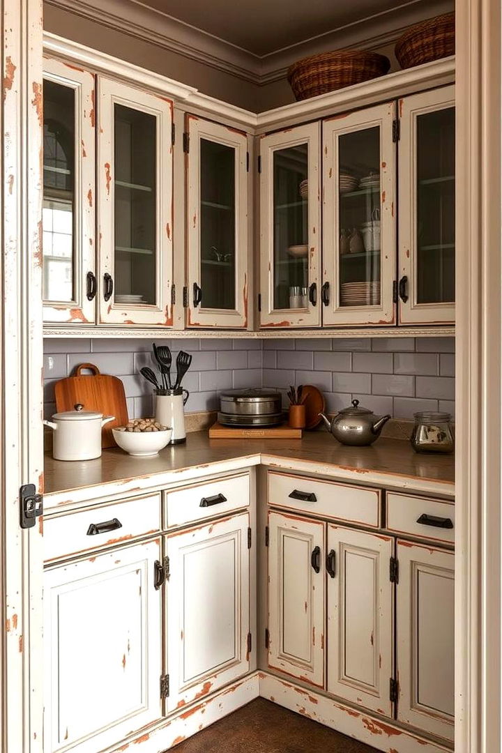 Vintage Inspired Touches - 22 Corner Pantry Ideas