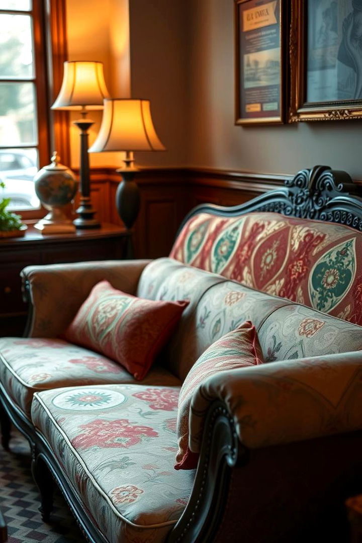 Vintage Inspired Upholstery - 22 Living Room Couch Ideas