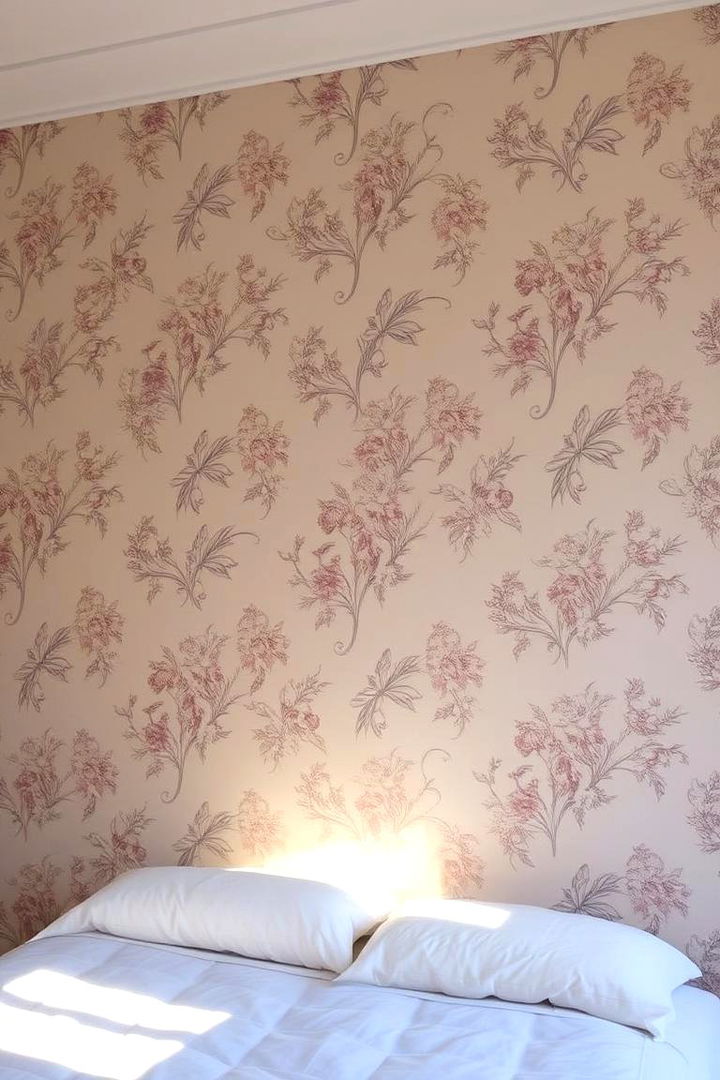 Vintage Inspired Wallpaper - 22 Grandmillennial Style Bedroom Ideas