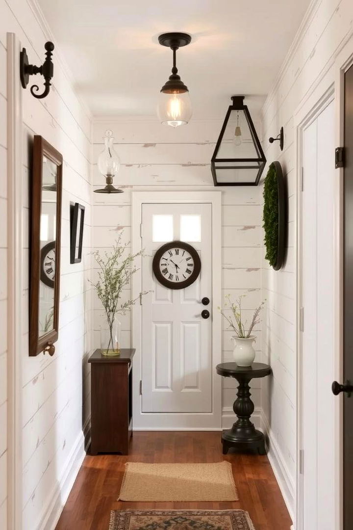 Vintage Inspired Warmth - 22 Shiplap Wall Entryway Ideas