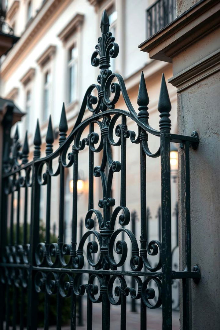 Vintage Iron Detailing - 22 Deck Gate Ideas