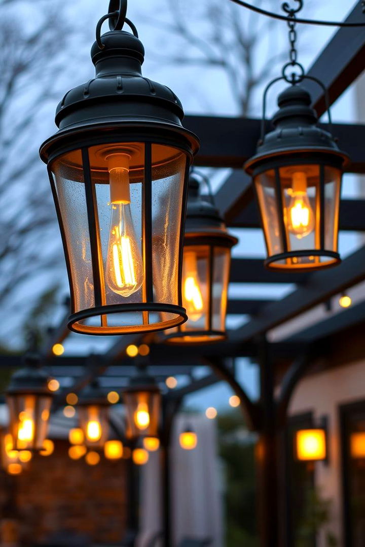 Vintage Lanterns for a Classic Touch - 22 Deck Lighting Ideas