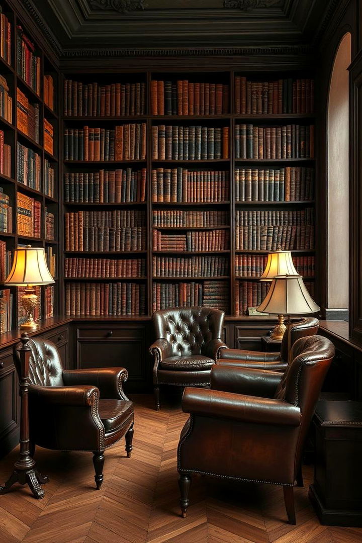 Vintage Library Charm - 22 Reading Room Ideas