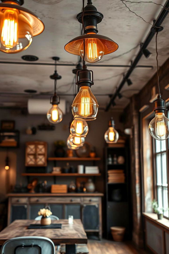 Vintage Lighting Fixtures - 22 Farmhouse Bathroom Ideas