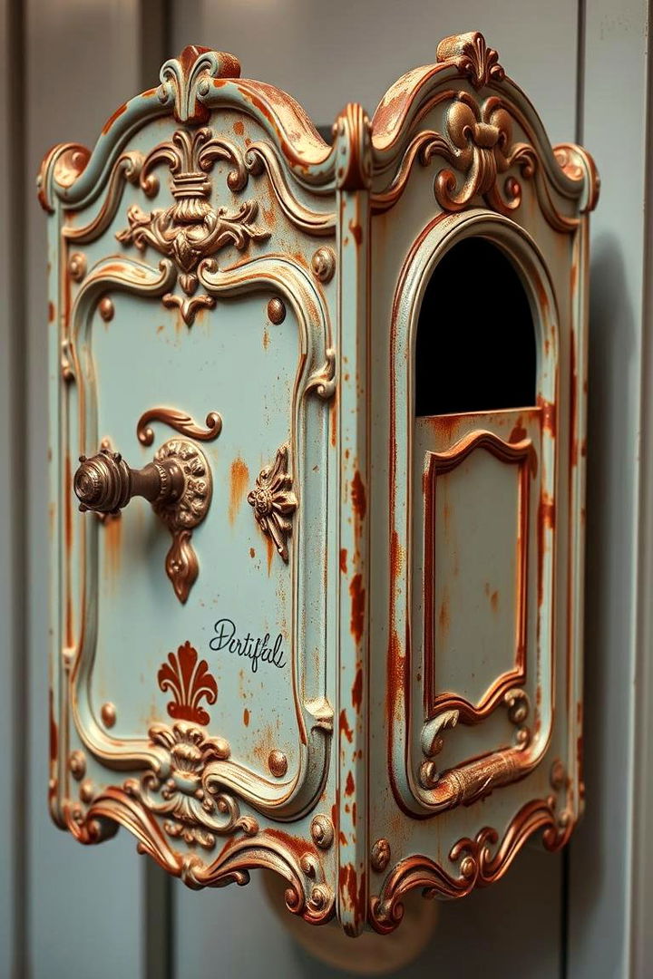 Vintage Mailbox Elegance - 22 Mailbox Decor Ideas