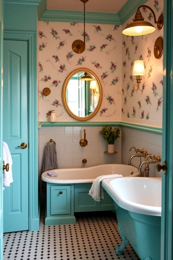 Vintage Mint Charm - 22 Mint Green Bathroom Ideas