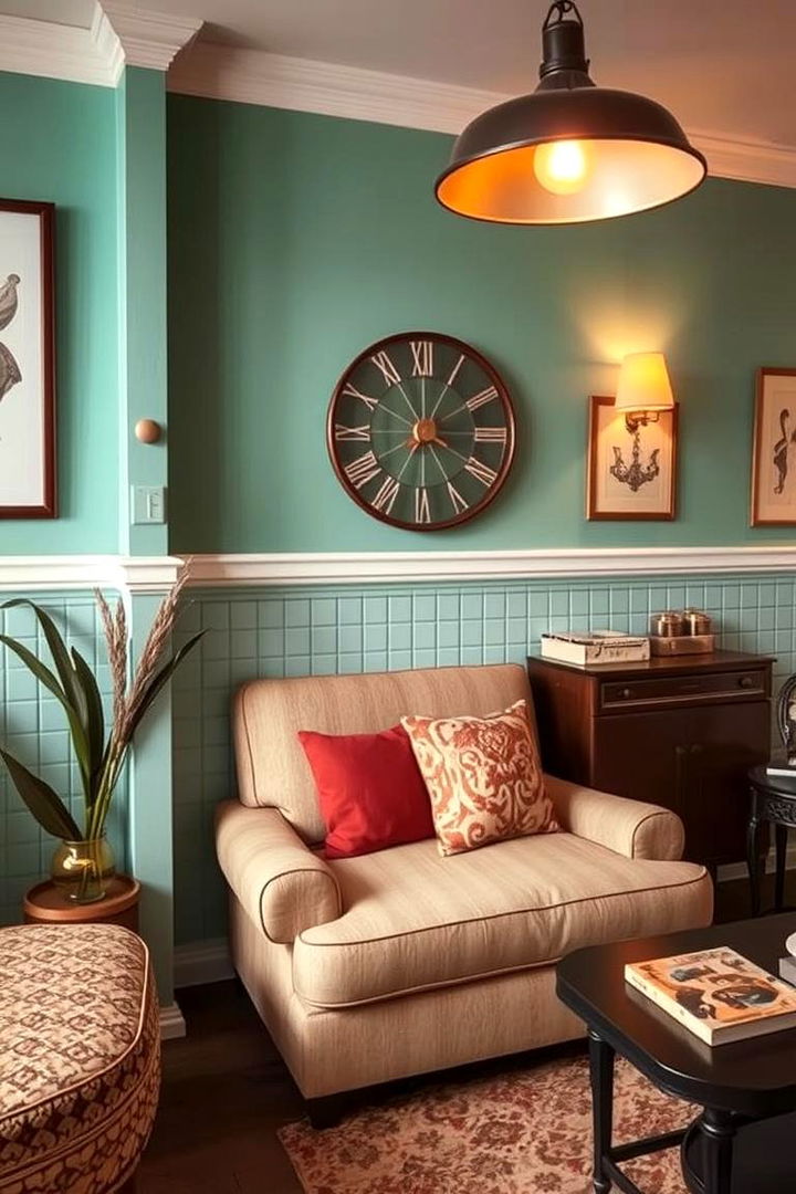 Vintage Mint Revival - 22 Green Accent Wall Ideas