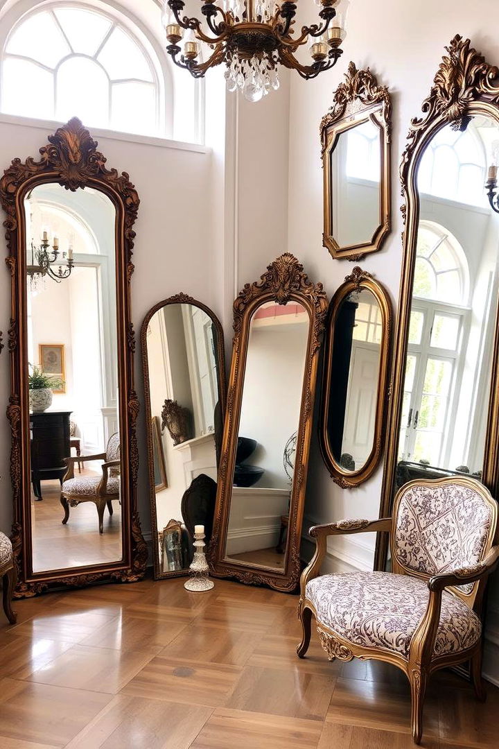 Vintage Mirrors and Reflections - 22 60s Bedroom Ideas