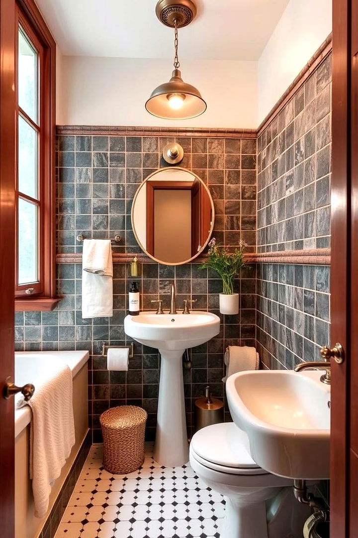 Vintage Modern Fusion - 22 Modern Bathroom Ideas
