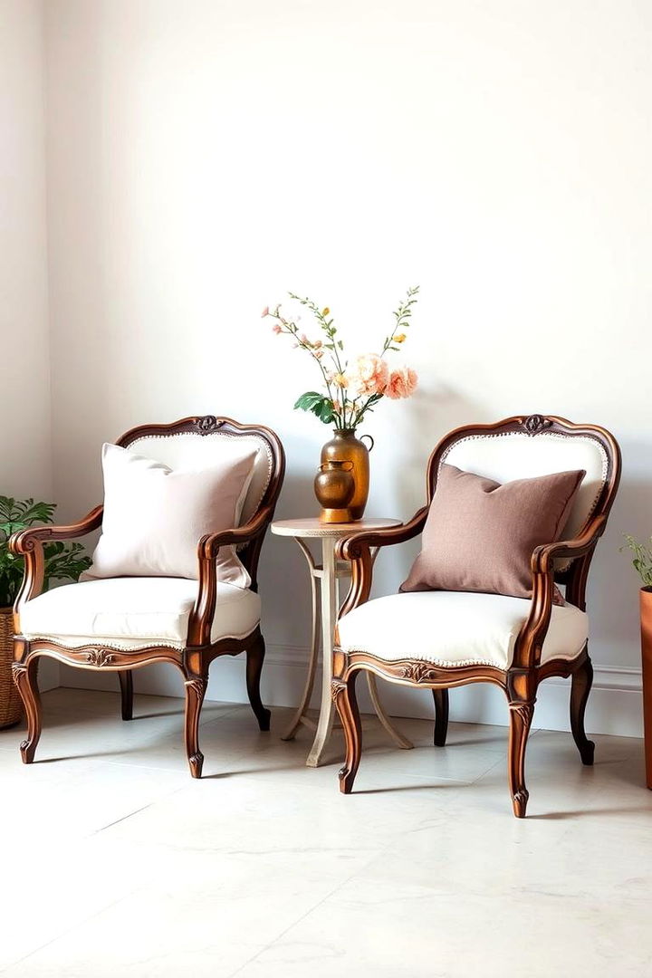 Vintage Modern Fusion Seating - 22 Bedroom Seating Area Ideas