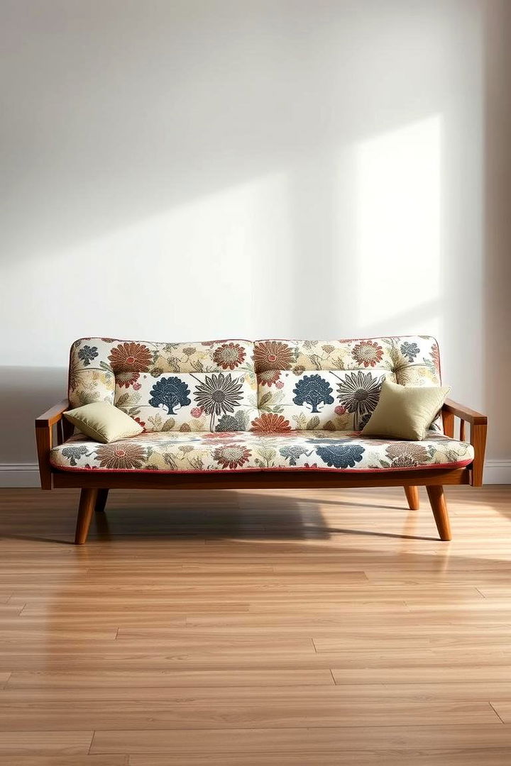 Vintage Modern Futon Fusion - 22 Futon Bedroom Ideas