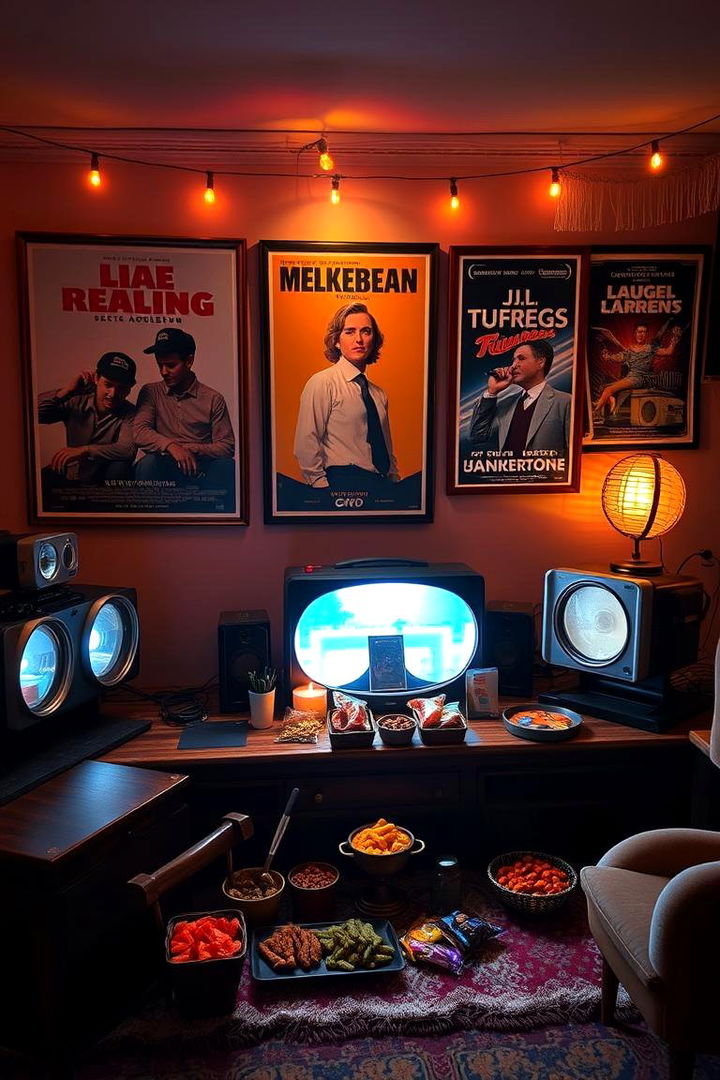 Vintage Movie Night Party - 22 Wedding Shower Ideas