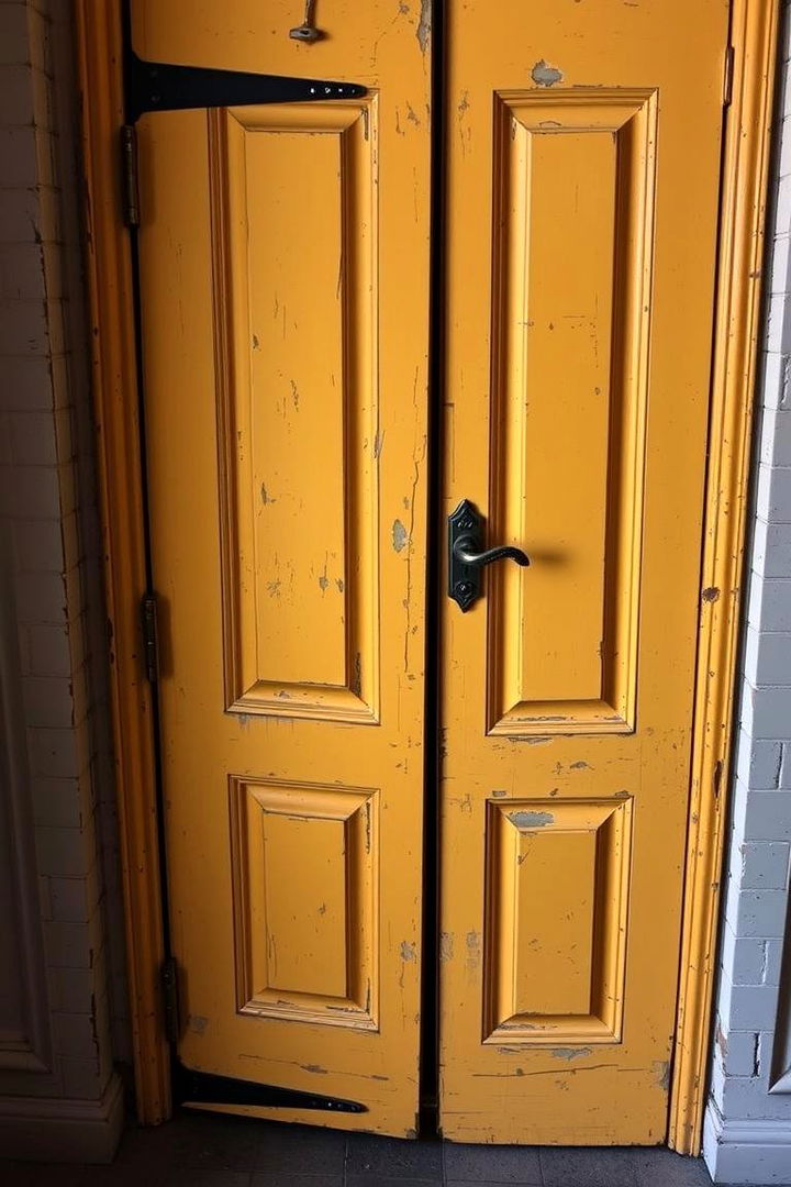 Vintage Mustard Yellow Appeal - 22 Mustard Yellow Front Door Ideas