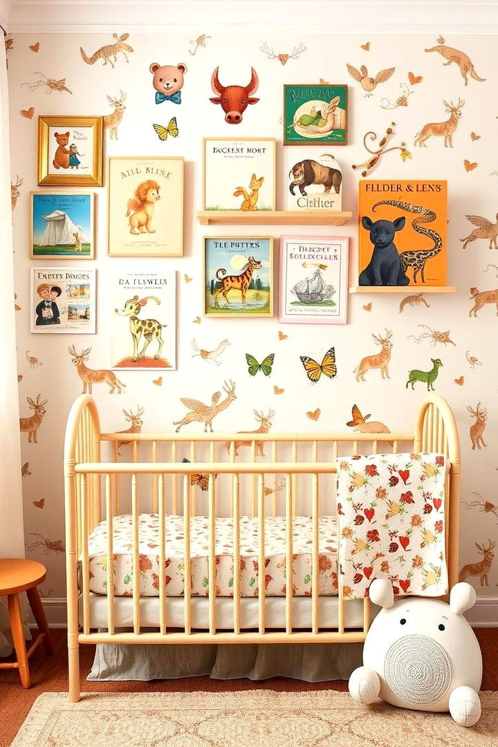 Vintage Nursery Illustrations - 22 Nursery Wall Decor Ideas
