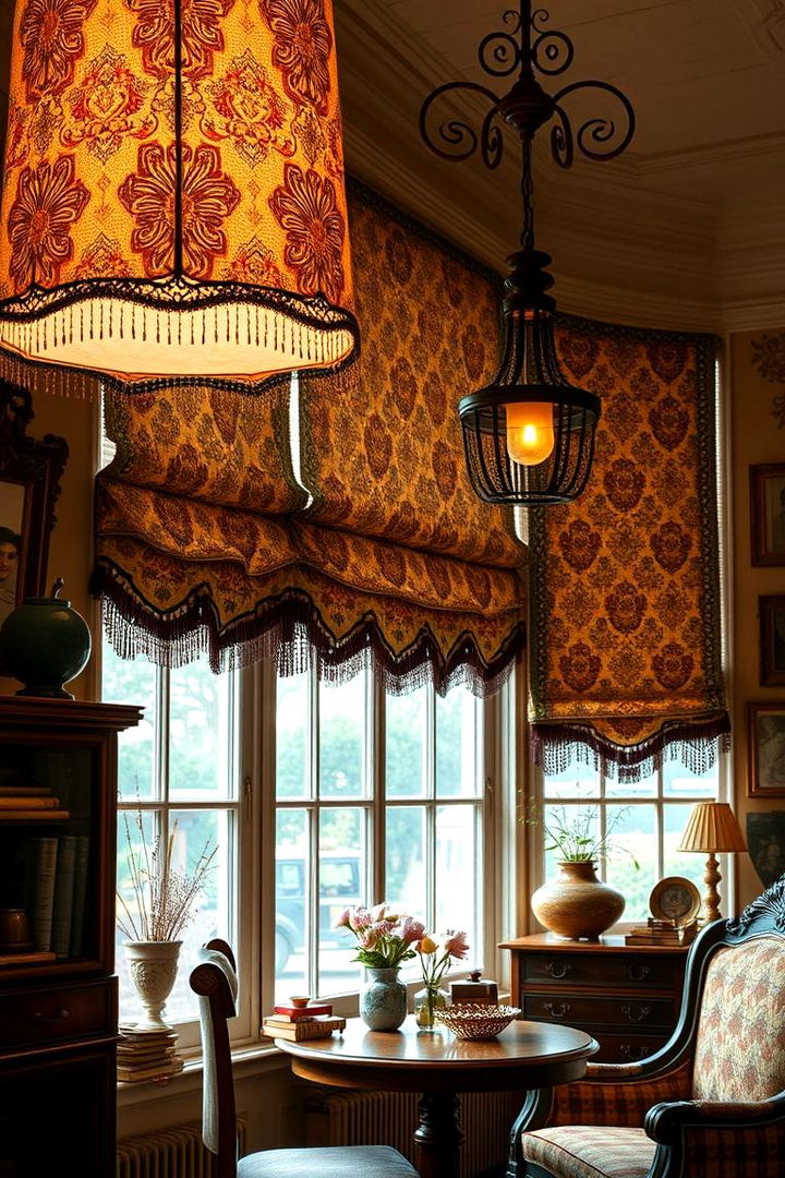 Vintage Patterned Shades - 22 Shade Ideas