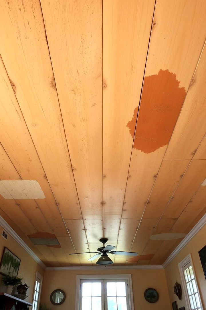 Vintage Plywood Overtones - 22 Plywood Ceiling Ideas