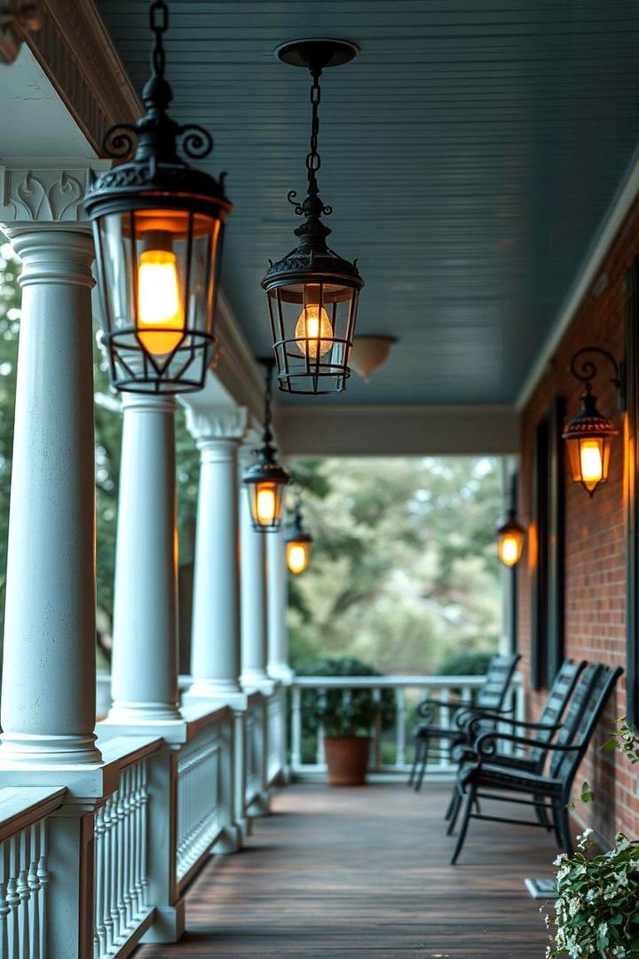 Vintage Porch Lights - 22 Backyard Lighting Ideas