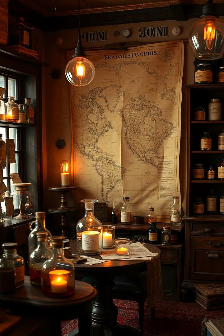 Vintage Potion Room - 22 Fantasy Bedroom Ideas