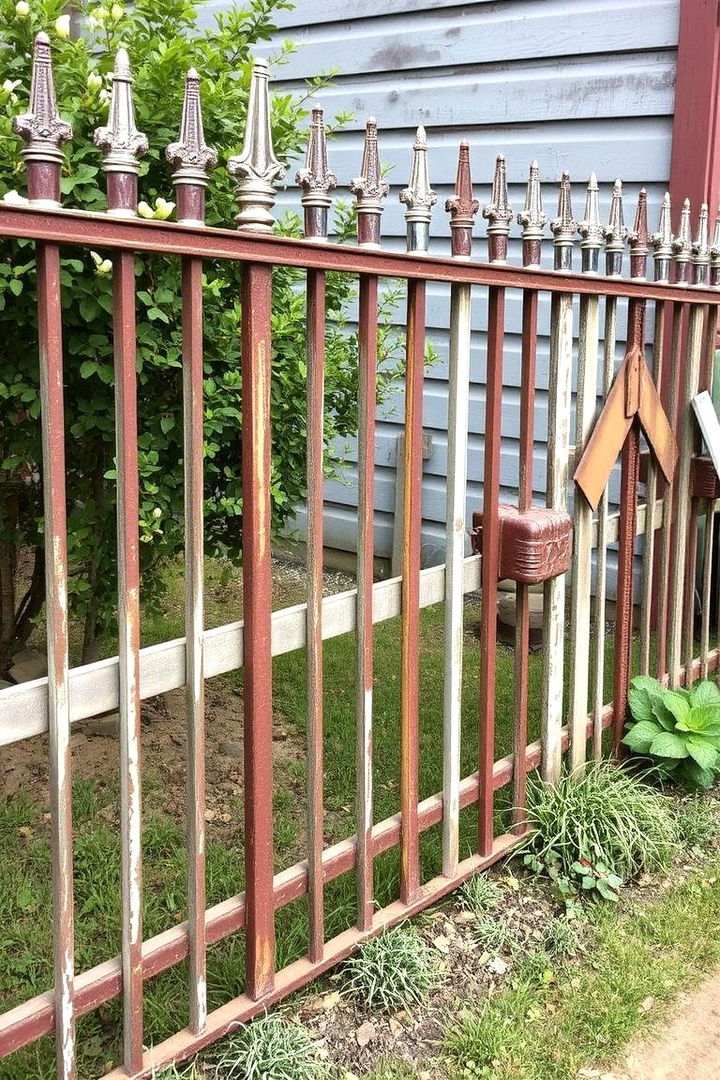 Vintage Repurposed Designs - 22 Decorative Fence Ideas