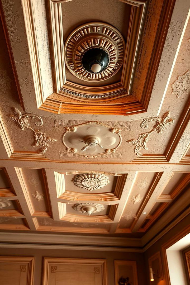 Vintage Retro Finishes - 22 Bedroom Ceiling Ideas
