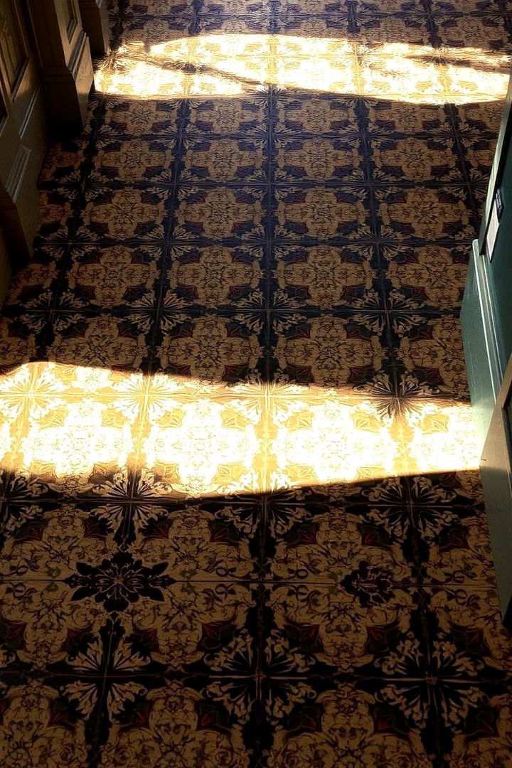 Vintage Retro Patterns - 22 Painted Floor Ideas