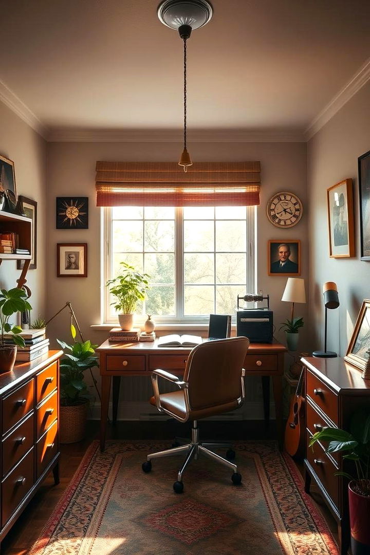 Vintage Retro Revival - 22 Desk in Front of Window Ideas