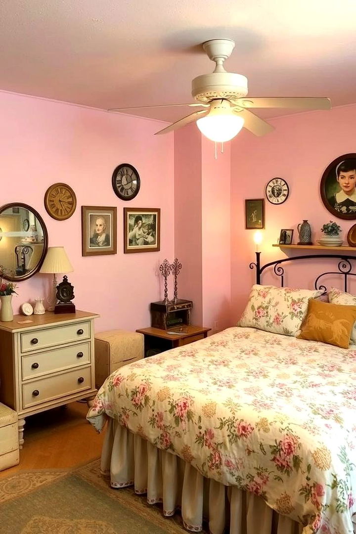 Vintage Retro Revival - 22 Basement Bedroom Ideas
