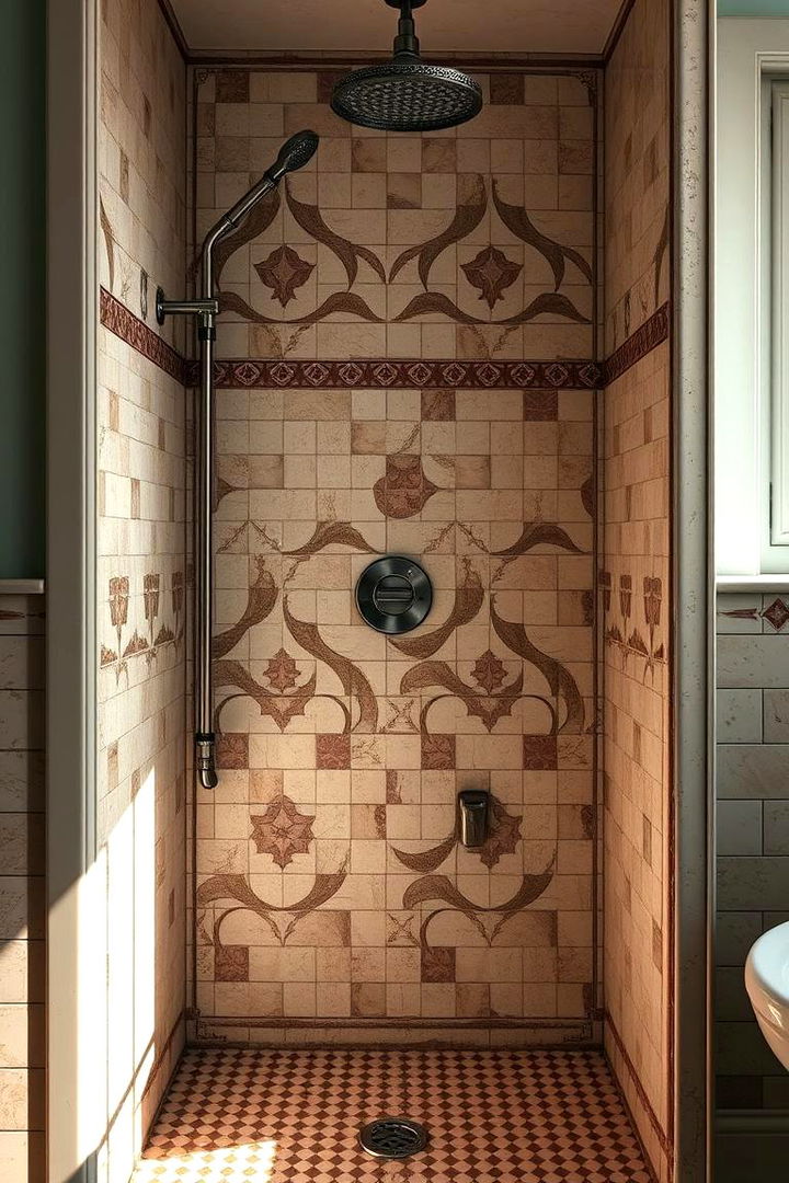 Vintage Retro Styles - 22 Shower Surround Ideas