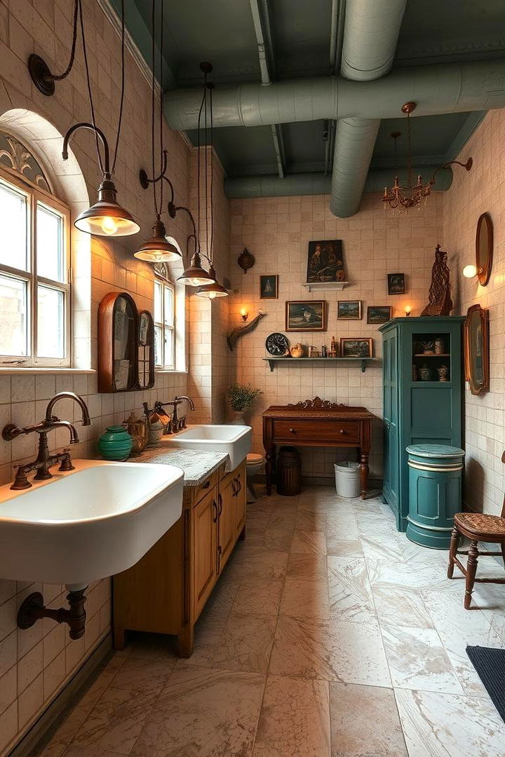 Vintage Revival - 22 Travertine Tile Bathroom Ideas