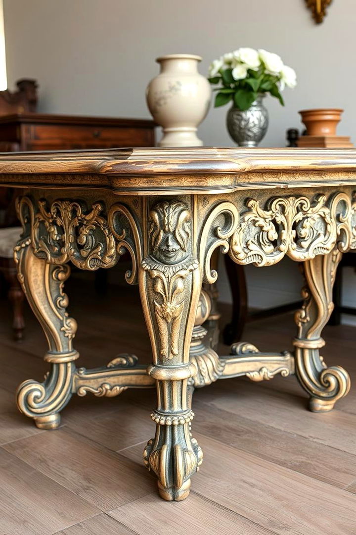 Vintage Revival Table Design - 22 Table Design Ideas