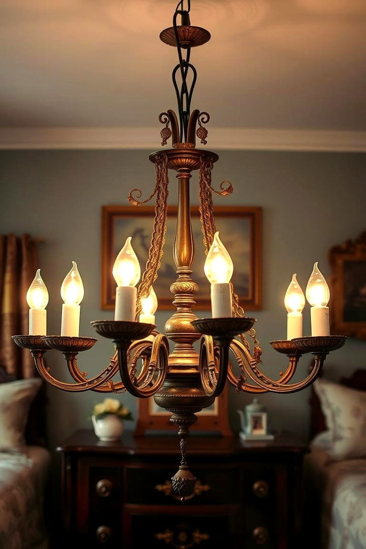Vintage Revival - 22 Bedroom Chandelier Ideas