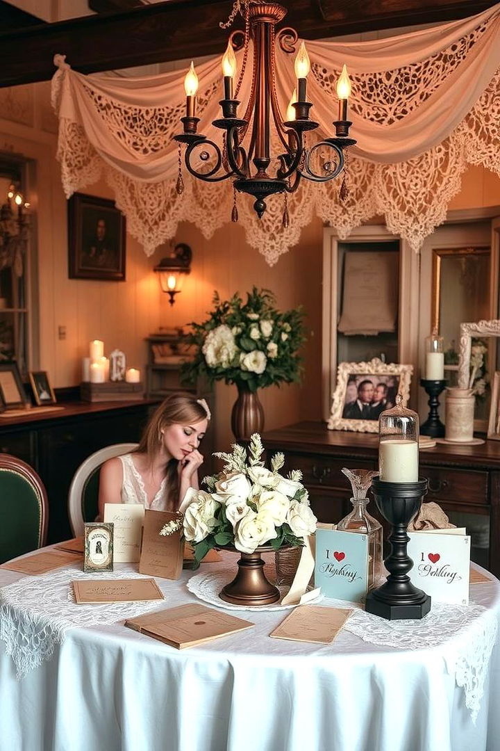 Vintage Romance Ambiance - 22 Romantic Wedding Ideas