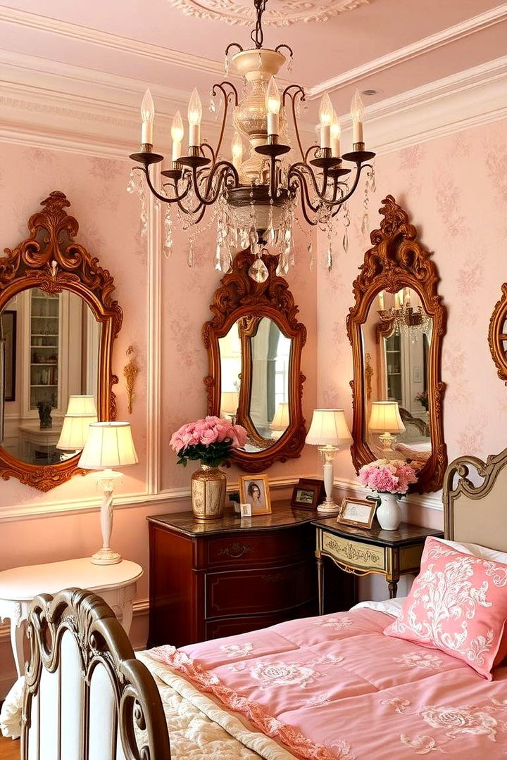 Vintage Romance Decor - 22 Pink and White Bedroom Ideas