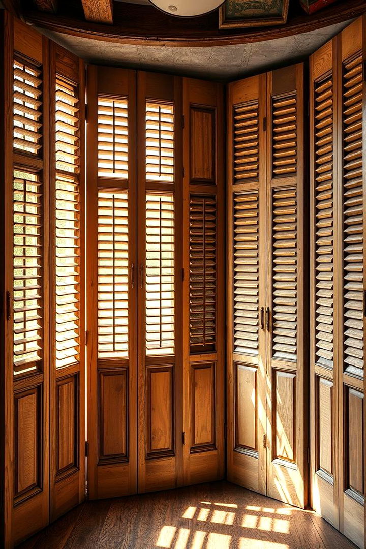 Vintage Shutter Dividers - 22 Room Divider Ideas