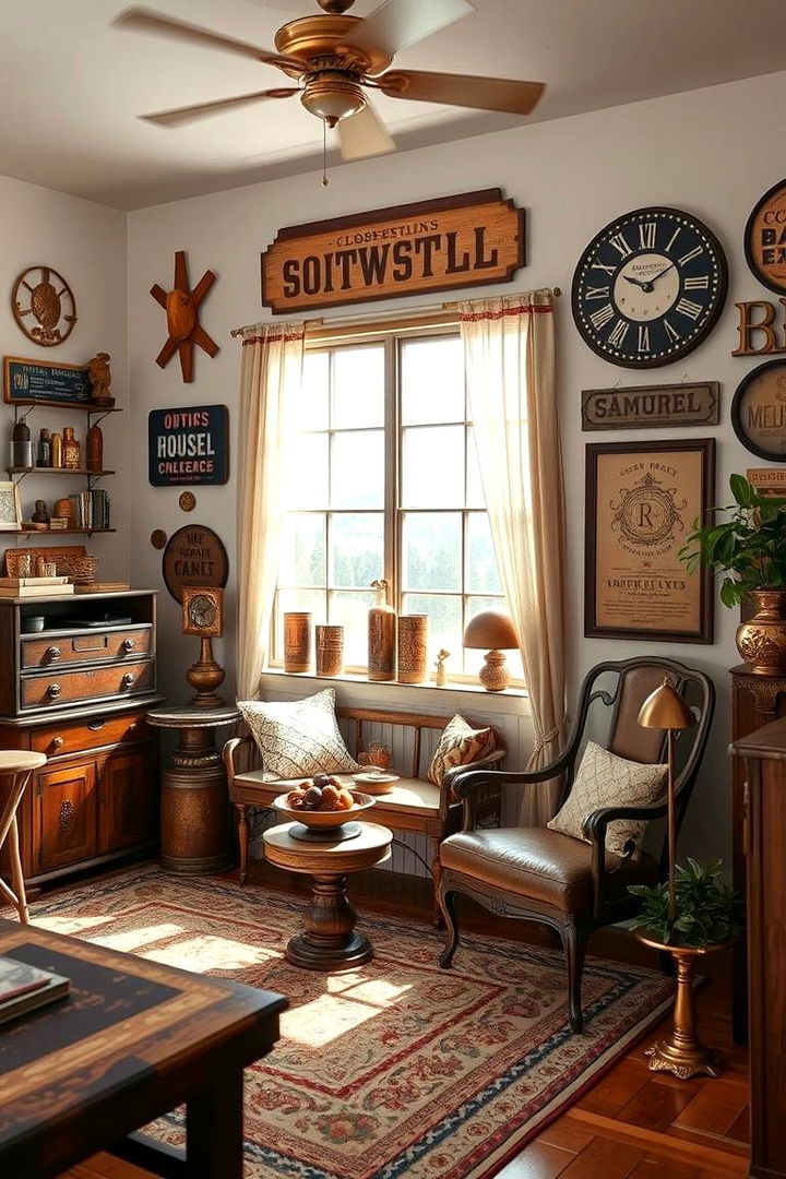 Vintage Southwestern Collectibles - 22 Southwestern Living Room Ideas