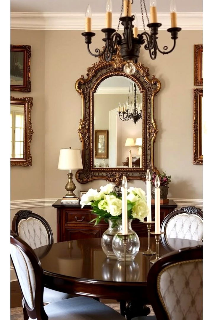 Vintage Spanish Mirror Reflections - 22 spanish style dining room ideas