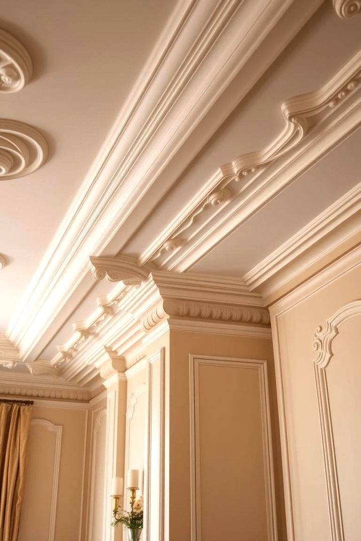 Vintage Style Molding - 22 Wall Molding Ideas
