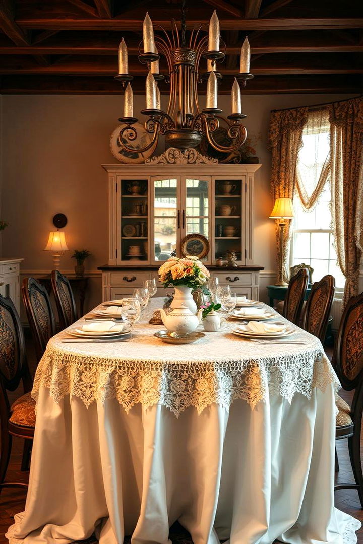 Vintage Table Decor - 22 Dining Table Decor Ideas