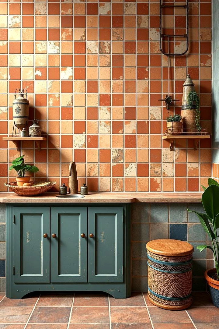 Vintage Terracotta Revival - 22 Terracotta Kitchen Floor Ideas
