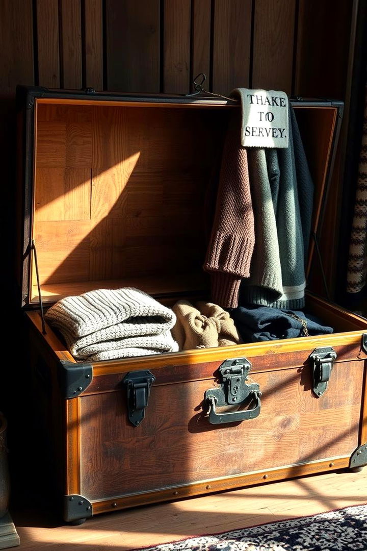 Vintage Trunks Reimagined - 22 sweater storage ideas