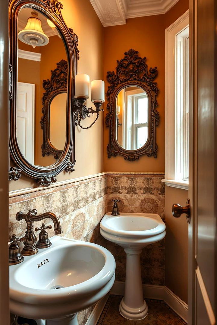 Vintage Vibes Charm - 22 Guest Bathroom Ideas