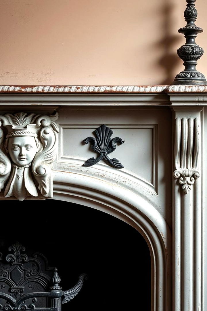 Vintage Wrought Iron Touches - 22 Spanish Style Fireplace Ideas