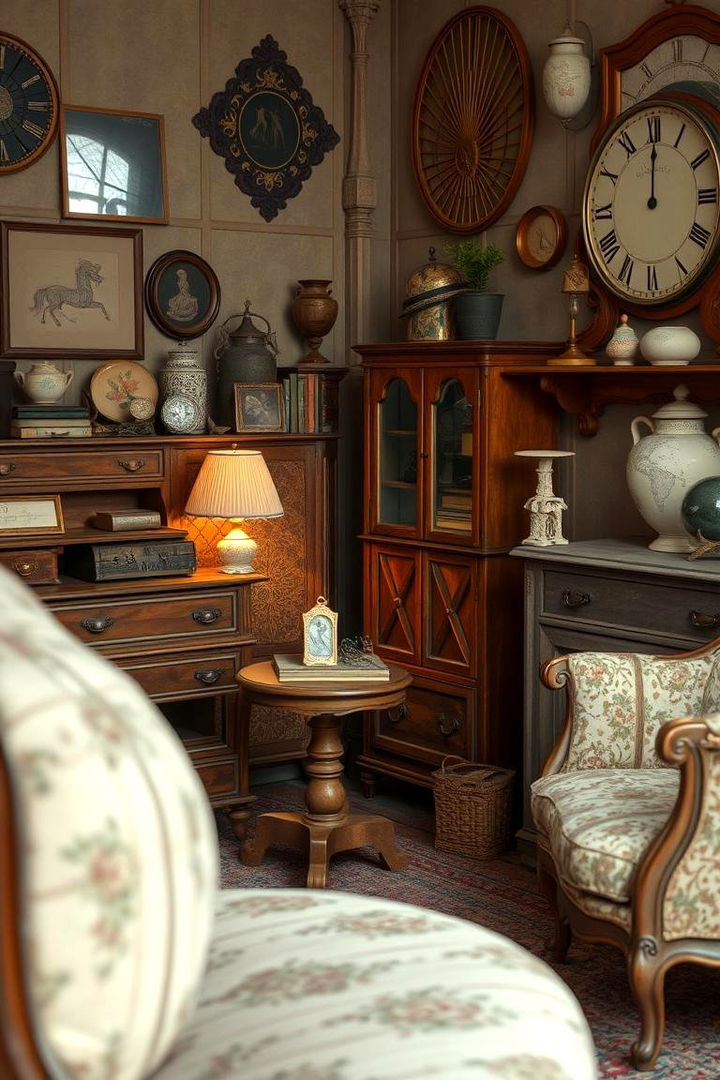 Vintage and Antique Finds - 22 Gypsy Bohemian Living Room Ideas