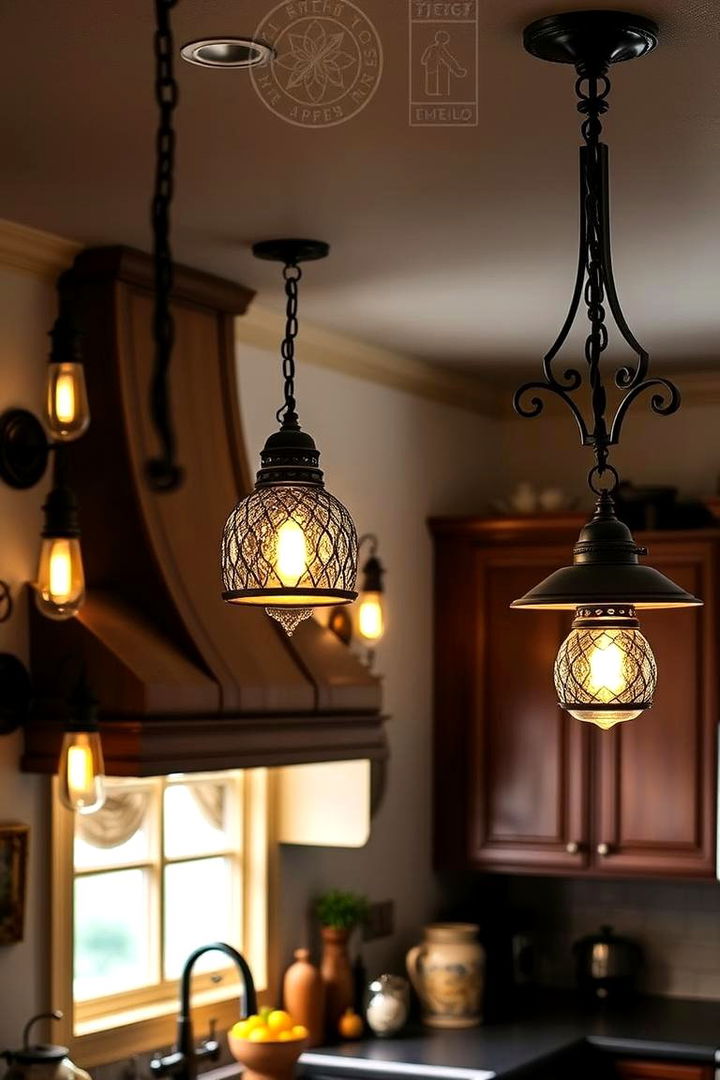 Vintage and Decorative Lighting - 22 Art Deco Kitchen Ideas